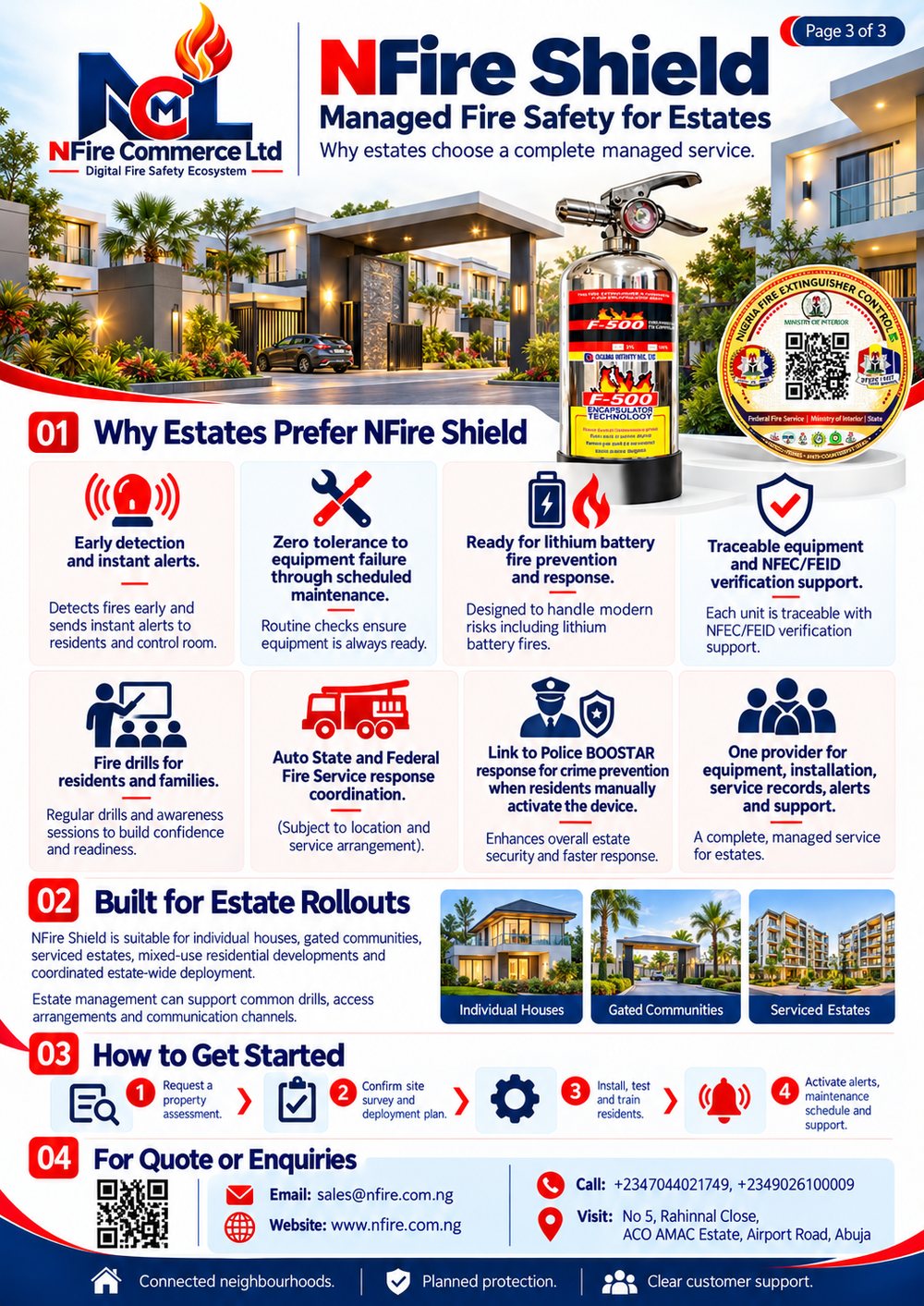 NFire Shield estate rollout visual